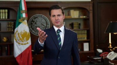 El presidente Enrique Peña Nieto contestó a las amenazas de Donald Trump
