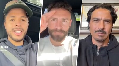 El secretario de Gobernación envió un abrazo a los futbolistas que expresaron su apoyo en un video