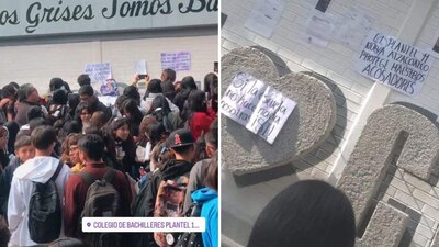 Los alumnos han denunciado casos de caso desde hace varios meses