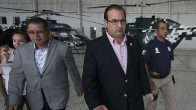 Javier Duarte, gobernador con licencia de Veracruz, es buscado por enriquecimiento ilícito