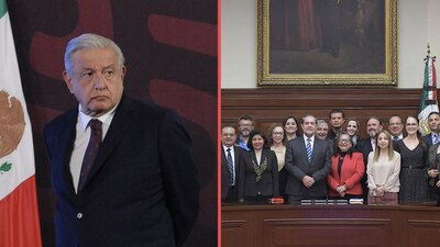 El Presidente busca reducir de 1 a 9 el número de ministros de la SCJN