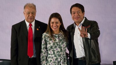 Los dirigentes nacionales del PT, PVEM y Morena se reunieron el día de hoy con las diputadas y diputados de la coalición