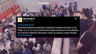 Paro en el Metro de la CDMX