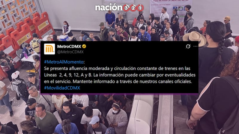 MINUTO A MINUTO: Usuarios padecen por paro de trabajadores del Metro de la CDMX