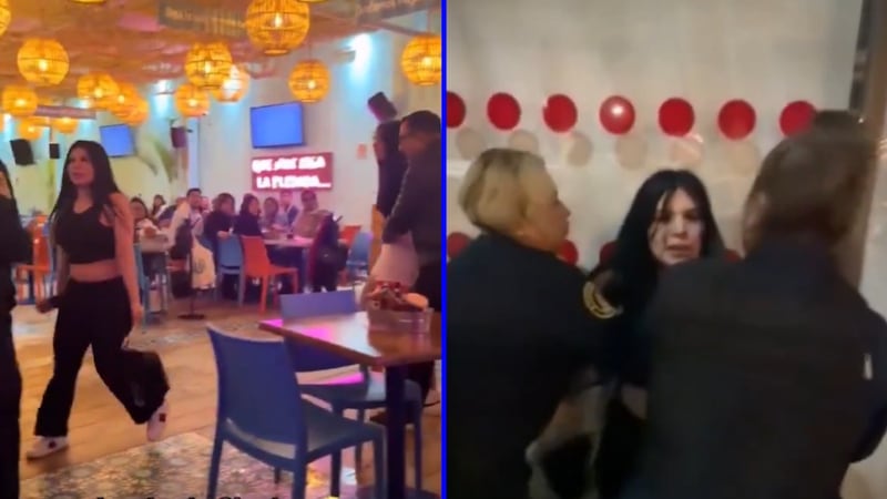 Mujer agrade a comensales y meseros de restaurante en Guadalajara; la apodan ‘Lady Sinaloa’
