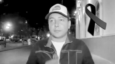 El periodista fue atacado en pleno centro del municipio