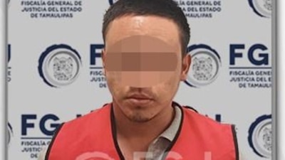 Es originario de El Mante, tiene 24 años de edad, y ya contaba con antecedentes penales por homicidio calificado