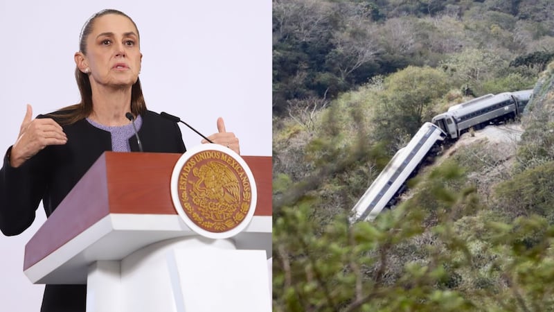 Sheinbaum confirma que conductor y supervisor del Tren Interoceánico están detenidos