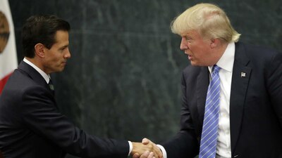 El presidente Peña Nieto se reunió con Donald Trump en agosto pasado
