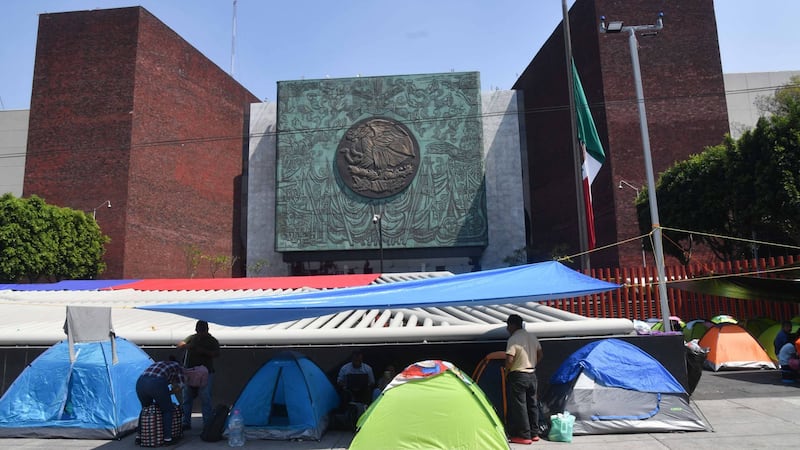 CNTE concluye paro de 48 horas y retira plantón en San Lázaro; anuncia nuevas movilizaciones
