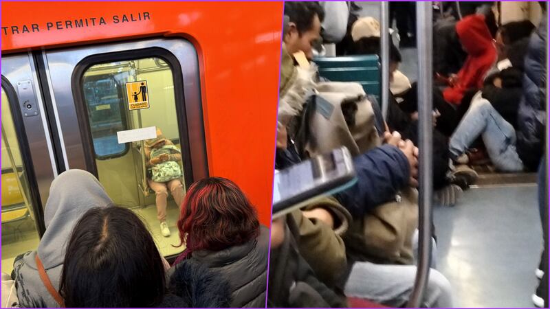 “¿Por qué no se mueve el Metro si no hay gente?”; reportan caos en líneas B y 3