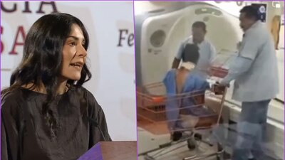 García Vilchis, en la sección del 'Quién es quién en las mentiras' negó que el IMSS trasladara a pacientes en carritos del super