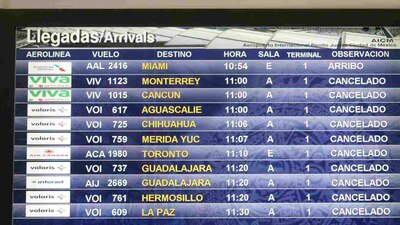 La SCT argumenta que al AICM ya no se da abasto para atender todas las operaciones con las que cuenta