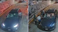 VIDEO: En segundos, asaltantes le roban su camioneta a una familia en Naucalpan