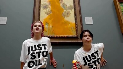 La sala donde se expone el lienzo fue inmediatamente cerrada y se desalojó a los visitantes