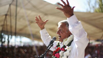 El tabasqueño invitó al expresidente a apoyar a Ricardo Anaya