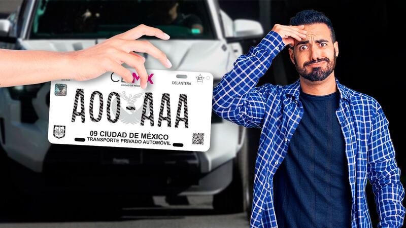 ¿Te quitaron tu placa? Este el proceso para recuperarla en CDMX