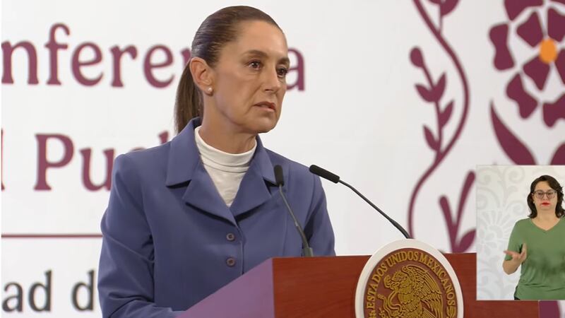 Sheinbaum celebra que Trump reconozca problema por el tráfico de armas a México