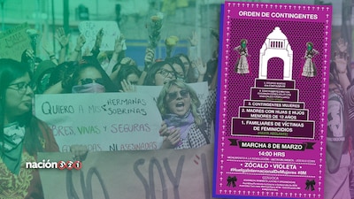 Este 8 de marzo habrá marchas feministas en todo el territorio nacional