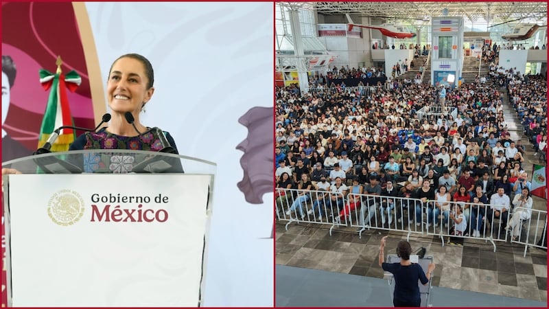 “Ser mexicano es extraordinario”: Sheinbaum pide a jóvenes que defiendan a su patria
