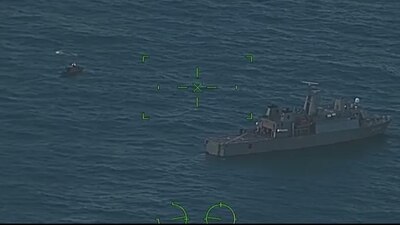 El barco fue hallado tras 3 días de búsqueda