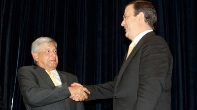 AMLO y Marcelo Ebrard fueron jefes de Gobierno del Distrito Federal