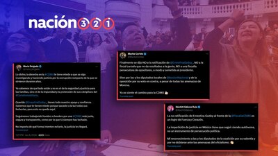 Los afines a Morena acusaron miedo y la oposición celebró porque no daba resultados