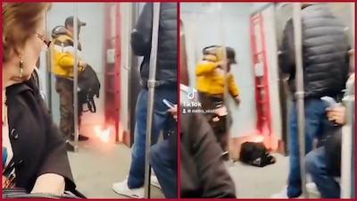 Incendio en el Metro.