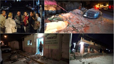 Así se vivió el temblor en CDMX, Chiapas y Oaxaca