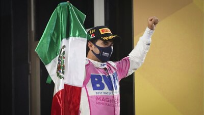 Es la primera vez que un mexicano gana en la F1 desde hace medio siglo