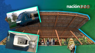 El diseño arquitectónico de la estación de Nuevo Xcán fue elaborado por el Taller Gabriela Carrillo y Biopolis