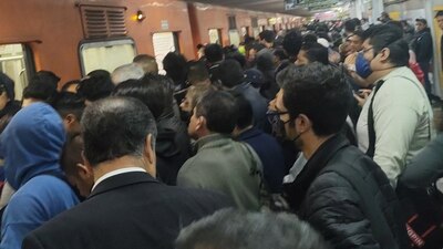 El avance de los trenes es lento, según reportan usuarios