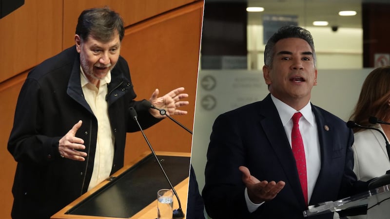 “Eres un ‘migajero’ del poder”: ‘Alito’ Moreno se lanza contra Noroña por salida de Adán Augusto