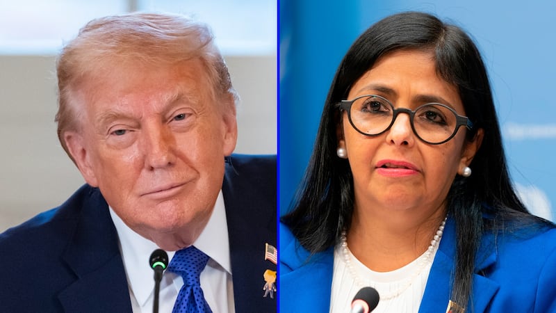 Trump y Delcy Rodríguez sostienen una “gran conversación” telefónica
