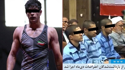 Irán ejecuta a Saleh Mohammadi y a otros dos implicados presuntamente en la muerte de dos oficiales.