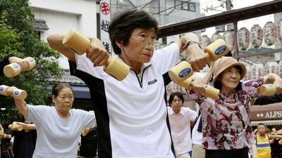 Japón es el país con la mayor longevidad en el mundo y su población se mantiene activa