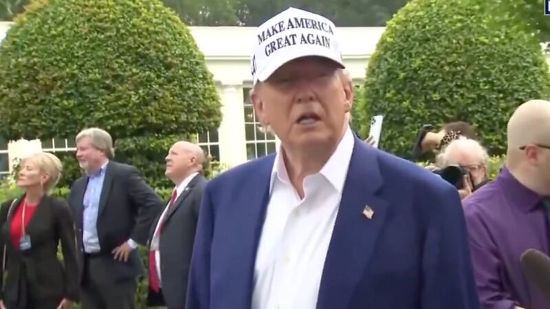 “Puede que lo haga, puede que no”: Trump sobre la posibilidad que EU intervenga en Irán