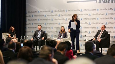 Margarita Zavala aseguró que combatirá a los políticos corruptos si gana la Presidencia