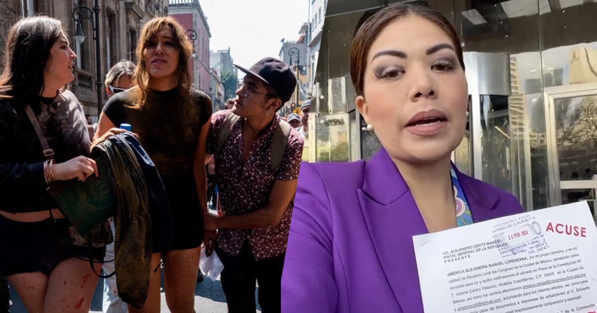 América Rangel denuncia a manifestantes trans por