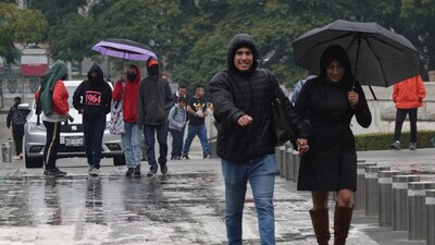 Se esperan fuertes rachas de viento y chubascos dispersos