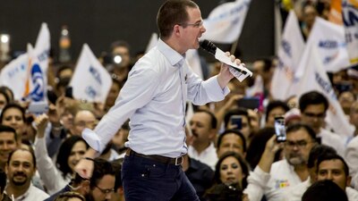 Anaya era dirigente del PAN antes de buscar la candidatura presidencial