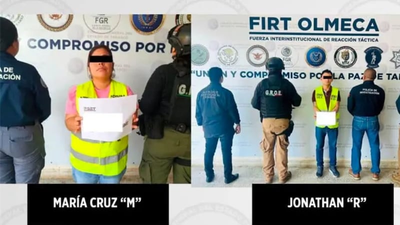 Detienen a pareja por el feminicidio de una niña de 8 años en Villahermosa, Tabasco