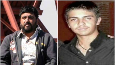 Alfredo Beltrán Leyva, "El Mochomo", y su hijo Jesús Alfredo Beltrán Guzmán, "El Mochomito"