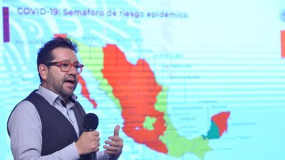 19 entidades están en color naranja, 11 en amarillo, 1 en verde y 1 en rojo para las siguientes dos semanas