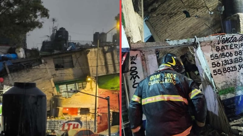 Explosión en negocio de Álvaro Obregón deja un muerto y 11 heridos; inmueble colapsa