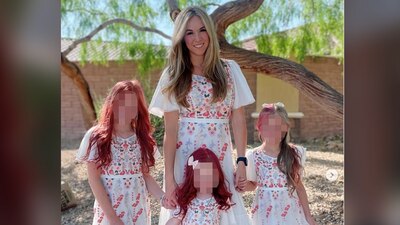 La joven madre hace todo por no ver estresadas a sus hijas