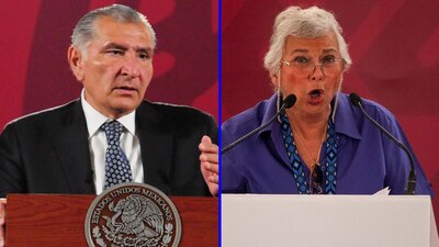 La exsecretaria de Gobernación aplaudió la precandidatura de su sucesor