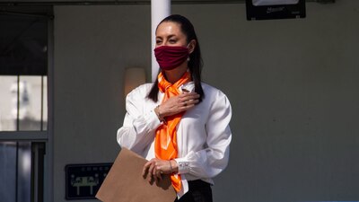 La jefa de Gobierno de la CDMX mandó un mensaje a la afición del equipo de la universidad