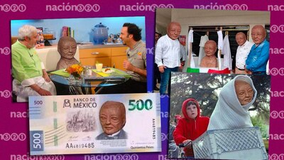 El busto de Benito Juárez originó burlas en redes sociales