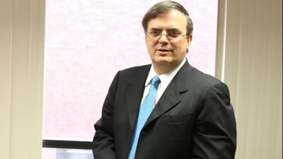Marcelo Ebrard fue jefe de gobierno en la Ciudad de México entre 2006 y 2012